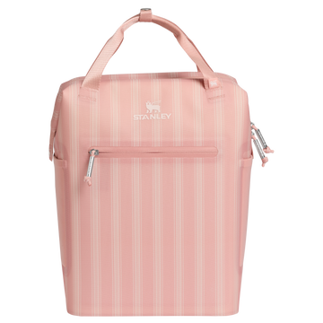 Peach Rose Picnic Stripe