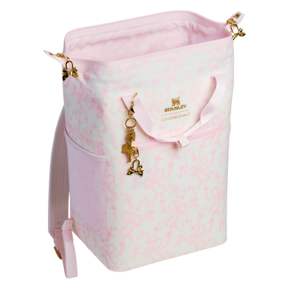 Stanley 1913 x LoveShackFancy Holiday All Day Madeleine Mini Cooler Backpack | 20 Can | 14 QT | 13.2 L