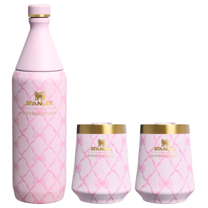 LoveShackFancy Holiday Reserve All Day Wine Set | 34 OZ | 11 OZ